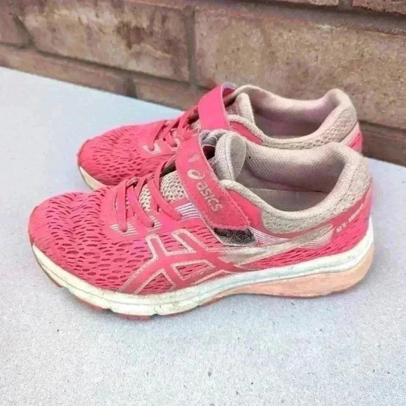 Girls Asics Pink Running shoes - size 3 - Picture 5 of 5